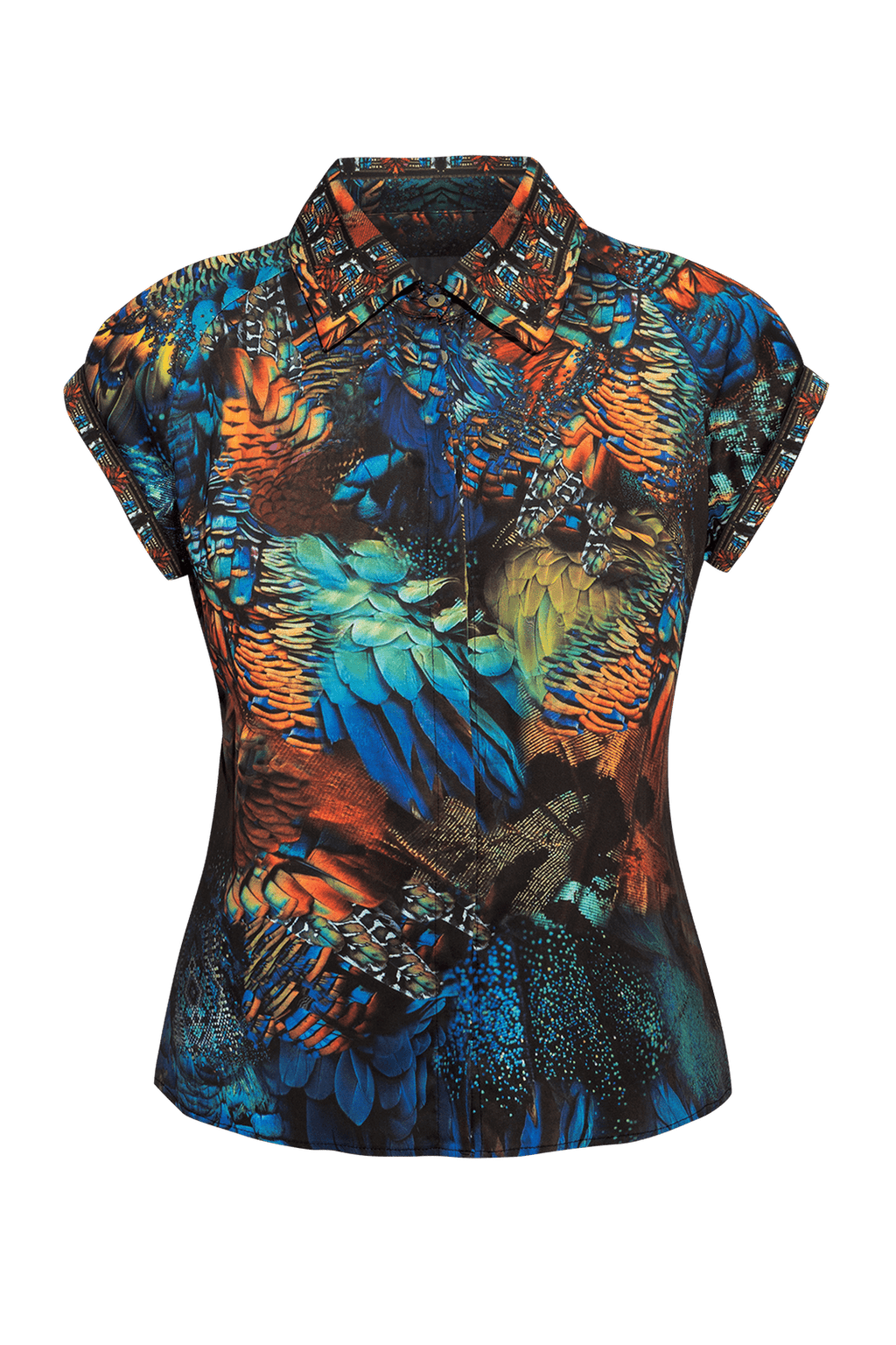 VISCOSE RAGLAN SLEEVE SHIRT - AMAZONIA